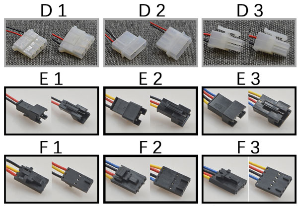 DC cooling fan interface two