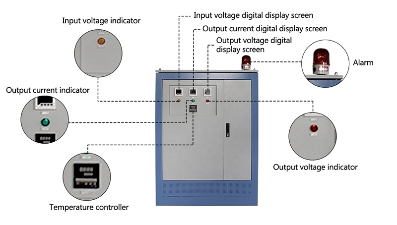 High capacity isolation transformer details