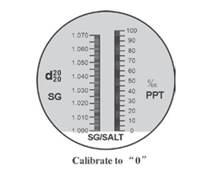 Alcohol/Brix Refractometer Calibration Step3