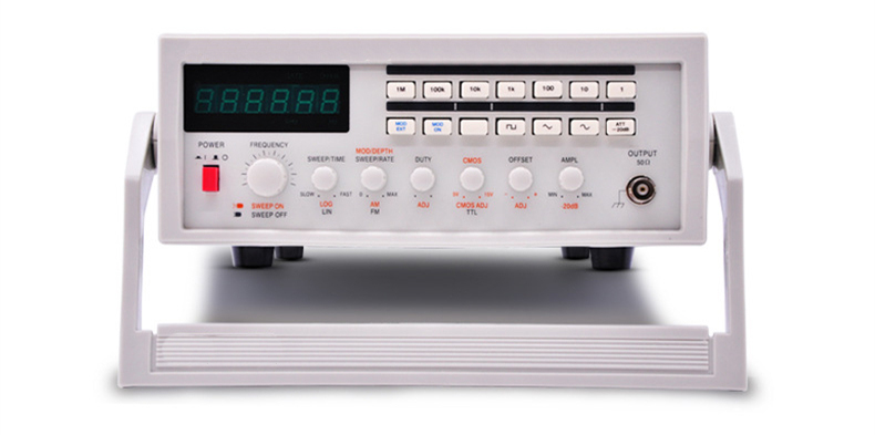 Product Panel Real Shot of Sweep/AM/FM Function Signal Generator