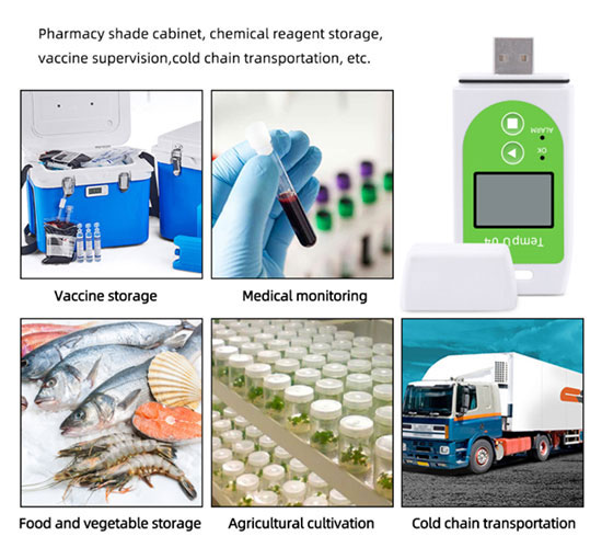 Applications of Portable USB Temperature Data Logger