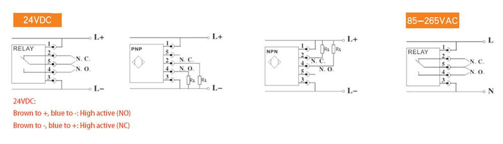 Thermal dispersion gas flow switch wiring diagram