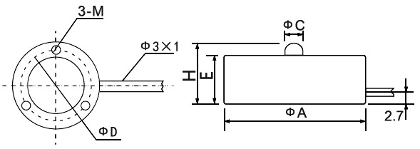 Small load cell button type 5kg/300kg/500kg/1000kg/2 ton to 5 ton dimension