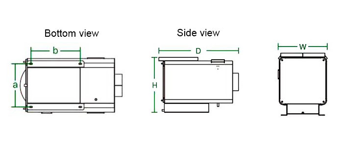 Product structure diagram of oil mist eliminator