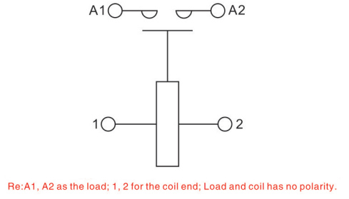 high voltage dc contactor coil-schematic