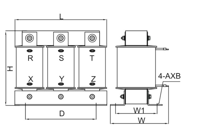 15hp (11kW) 3 phase line reactor