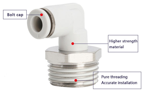 Air compressor fitting details