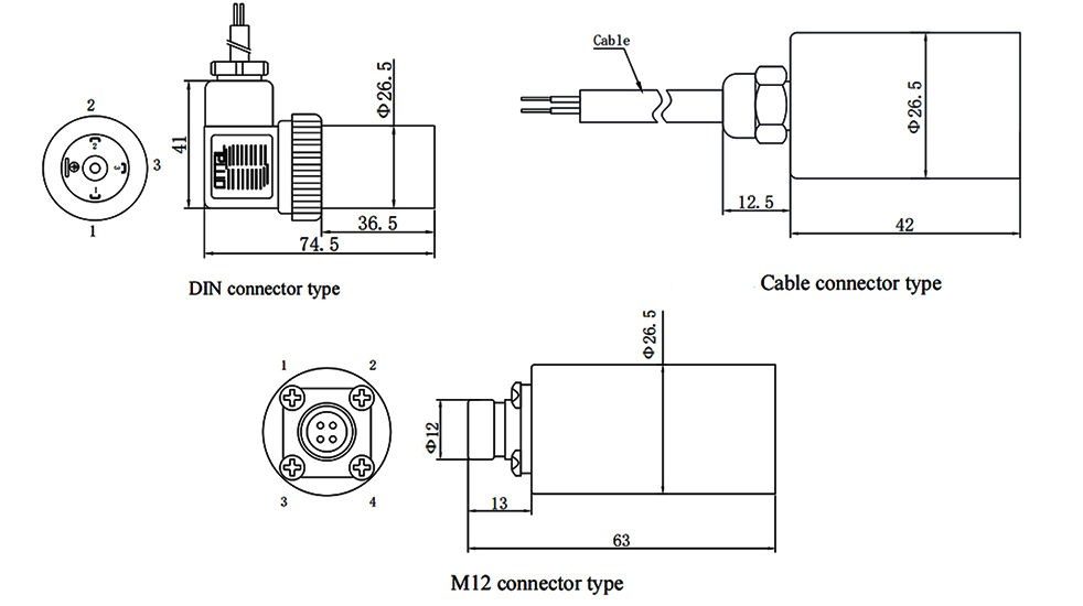 Pressure sensor installation diagram