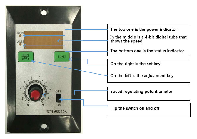 DC vibration motor controller