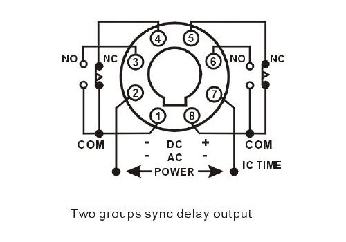 Mode 4 Time Delay Relay Connection