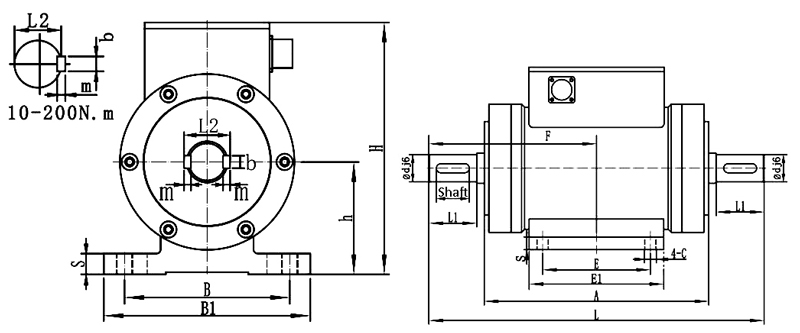 Rotary torque sensor dimension