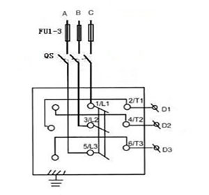 Working principle of forward reverse switch