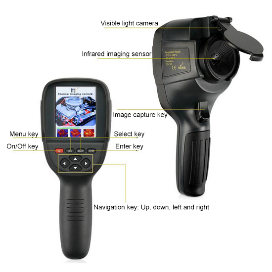 HT-18 thermal imaging camera infrared camera constitution