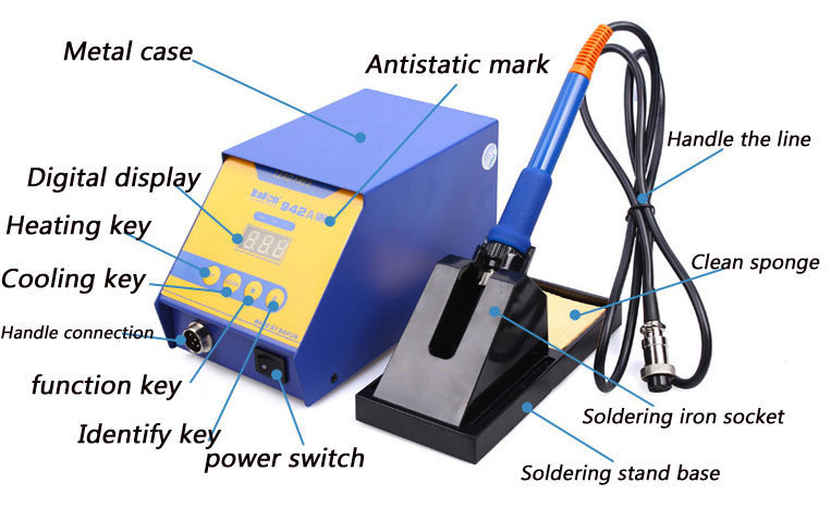 Comfortable soldering station