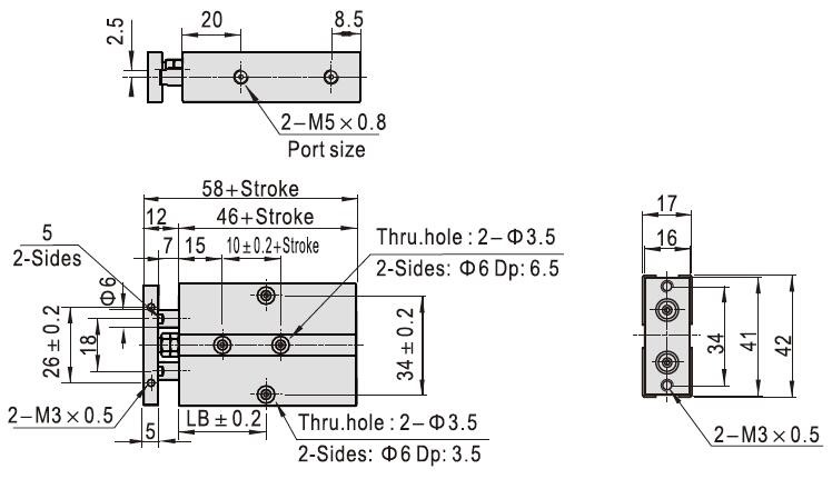 dimensions of TN10