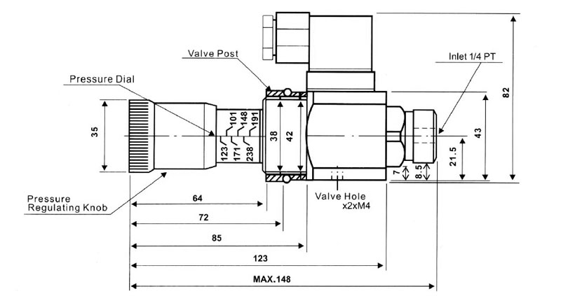 Hydraulic pressure switch