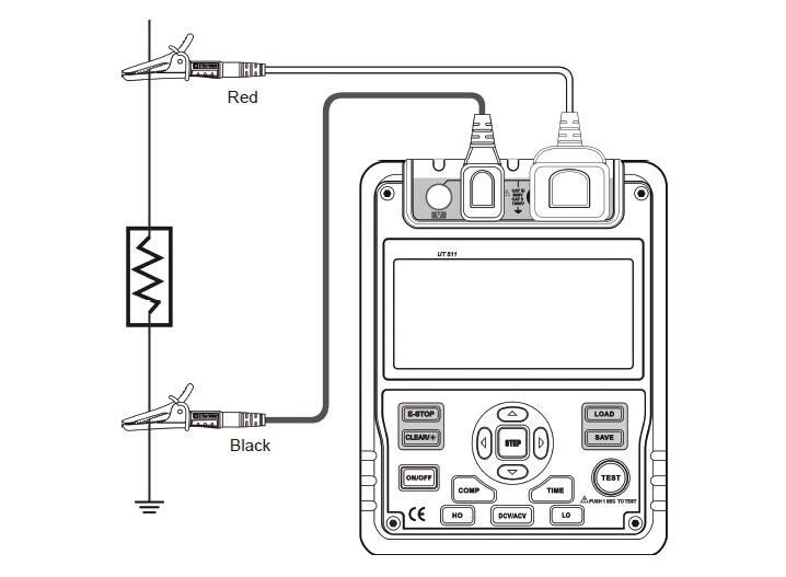 1000V megger insulation resistance test wiring