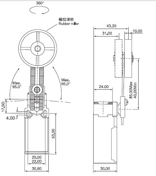 CLS-191 limit switch use for lif(图1)